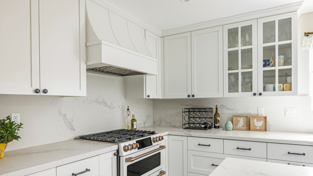 custom cabinets painted shaker doors